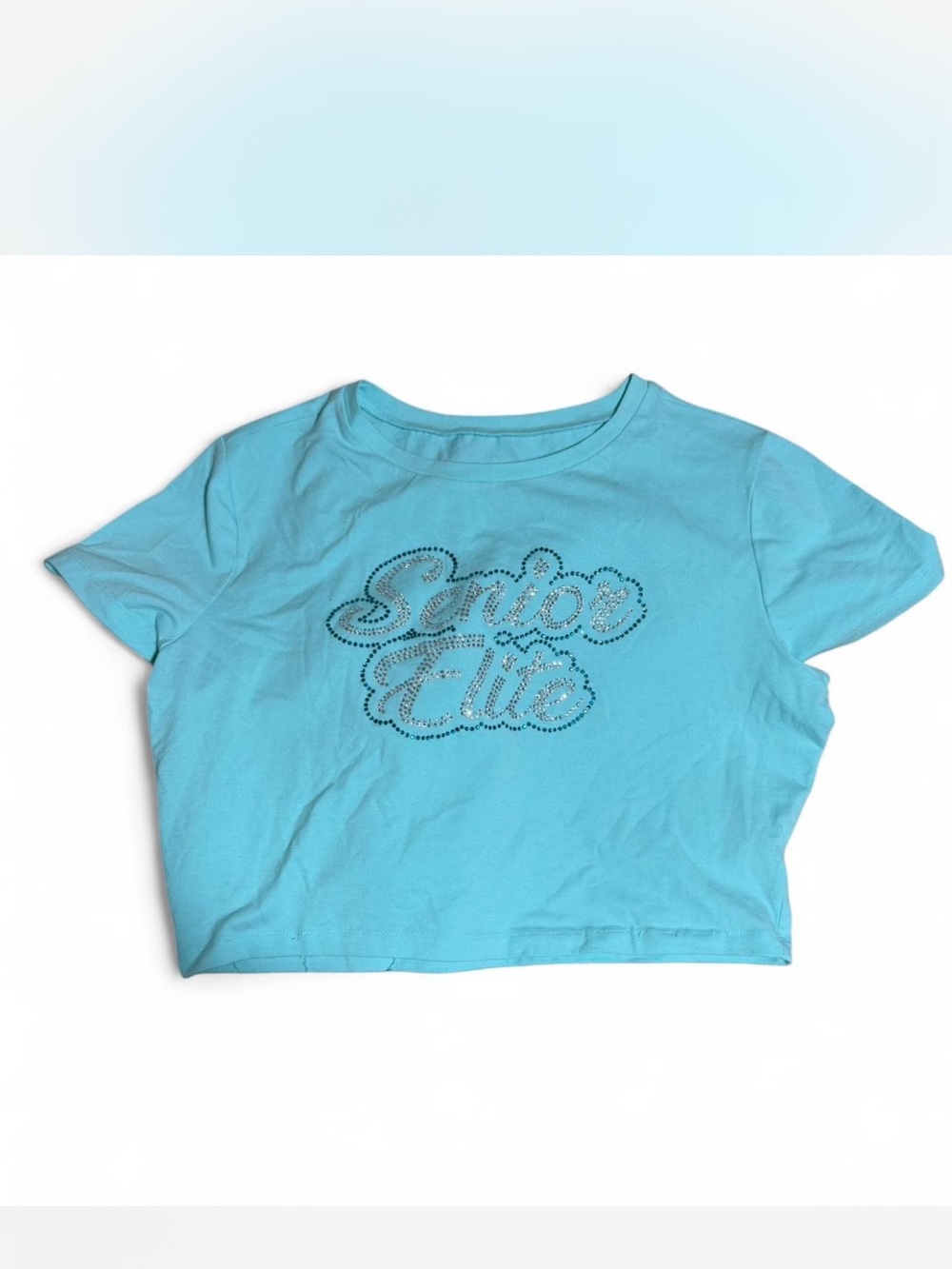 "Senior Elite" Blue Short Sleeve Tee